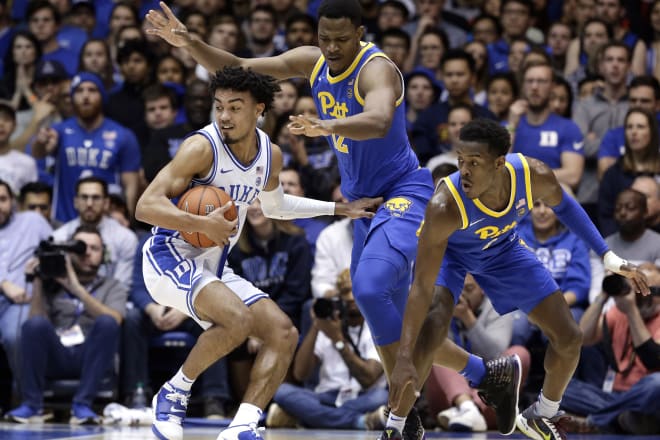 Tre Jones had 14 points and 8 assists in Duke's win over Pitt.