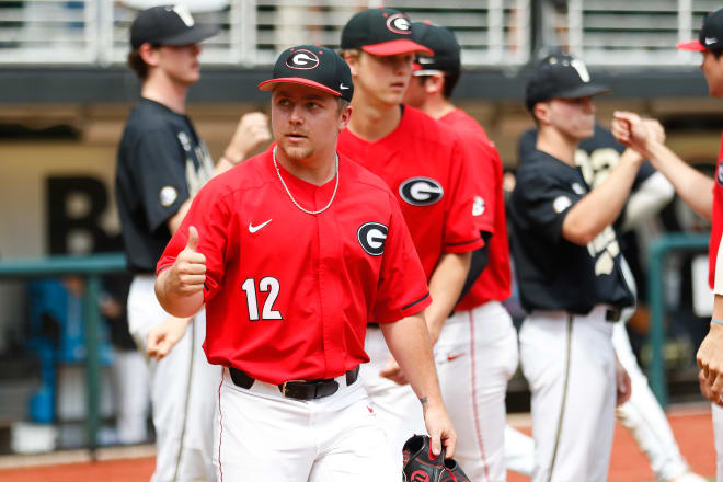 uga baseball tee