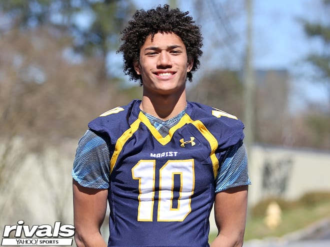 Notre Dame safety commit Kyle Hamilton was named preseason Class AAAAA best player by the AJC