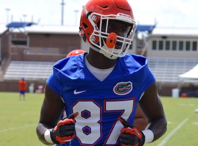 Florida wide receiver Kalif Jackson