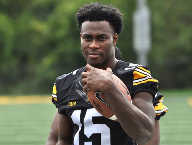 Iowa cornerback Josh Jackson ran a 4.52 forty for NFL scouts today.