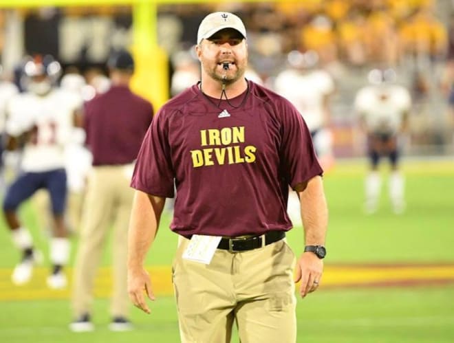 ASU's Head Coach - Football Sports Performance Joe Connolly’ (Sun Devil Athletics Photo)