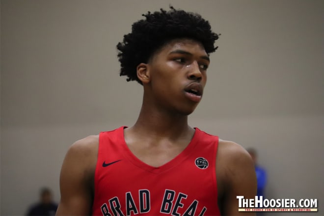 2020 4-star point guard and national top 40 prospect Caleb Love is one of several IU targets scheduled to be in action today.