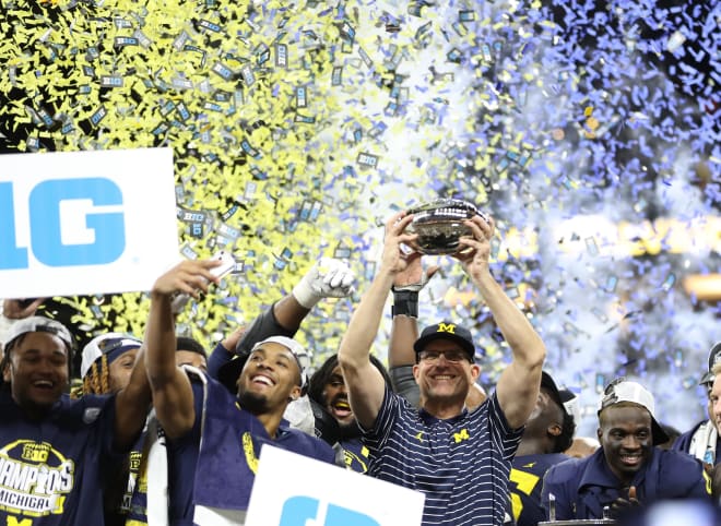 Michigan is looking to win its third straight Big Ten title