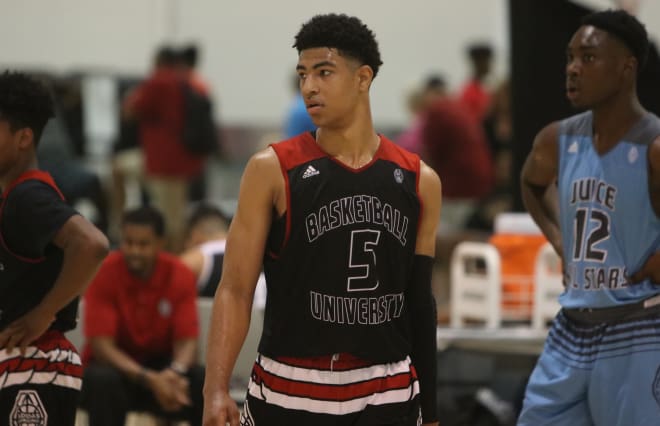 Five-star shooting guard Quentin Grimes officially visited Kansas last weekend