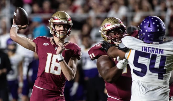 Tate Rodemaker will make his second FSU start on Saturday in The Swamp.