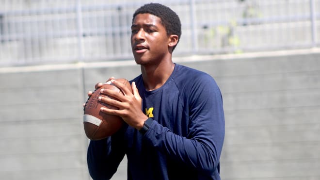 Michigan Wolverines football quarterback commit Jayden Denegal