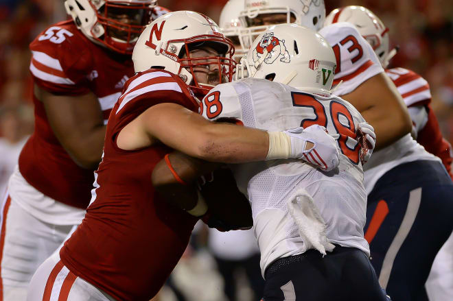 Getting consistent pressure from the front four will be crucial for Nebraska on Saturday.