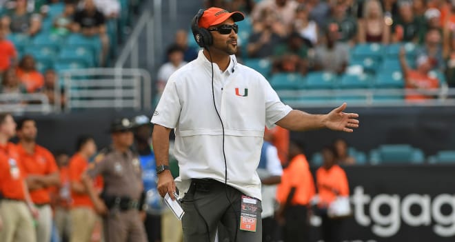 Stubblefield most recently was in charge of the receivers at the University of Miami. (Courtesy Miami Athletics)