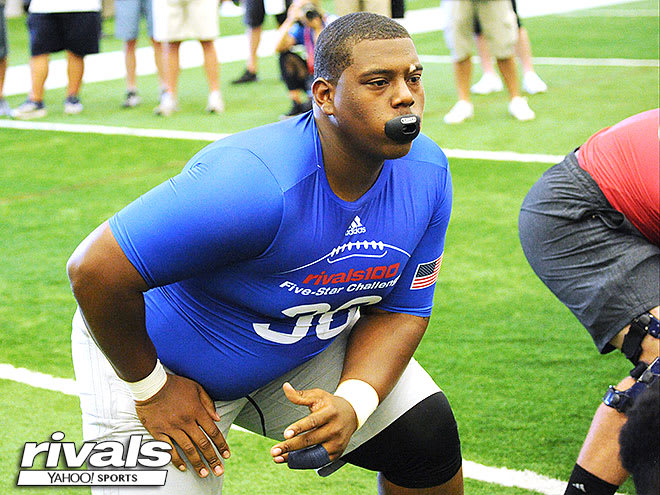 Ala. four-star OL Tank Jenkins will be in Oxford this weekend for his official visit. 