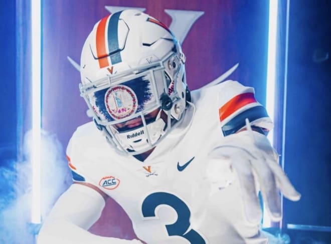 Three weeks after picking up a UVa offer during a visit, 2023 running back Donte Hawthorne was back for last Saturday's Blue-White Game.