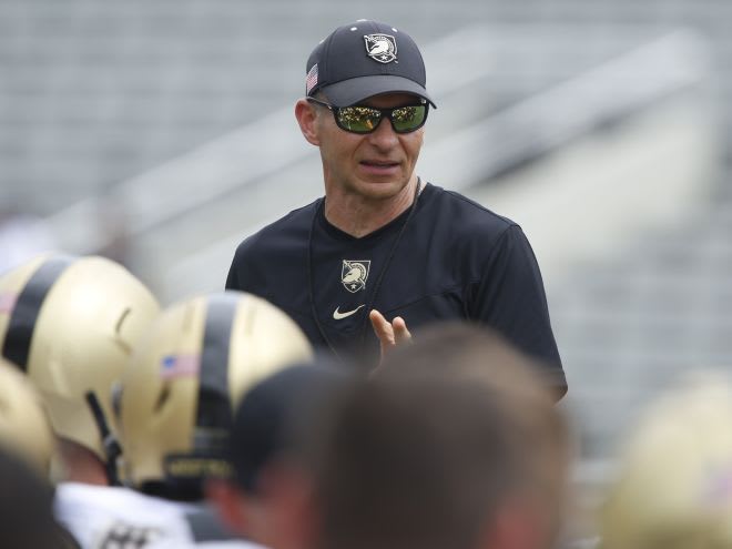 GoBlackKnights - Post-Scrimmage (8-14) with Army Head Coach Jeff Monken