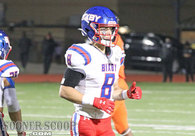 Bixby (OK) safety Dylan Hasz.