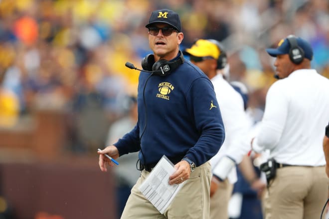Saturday's 52-0 rout of Rutgers was the Michigan Wolverines' fifth football shutout under head coach Jim Harbaugh.
