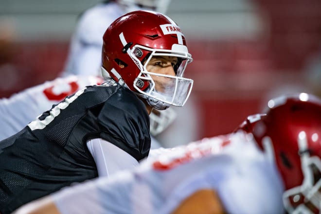 Feleipe Franks has had a nice week of practice.