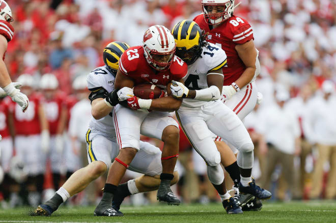 The Michigan Wolverines' football defense allowed the Badgers to run 73 plays on Saturday.