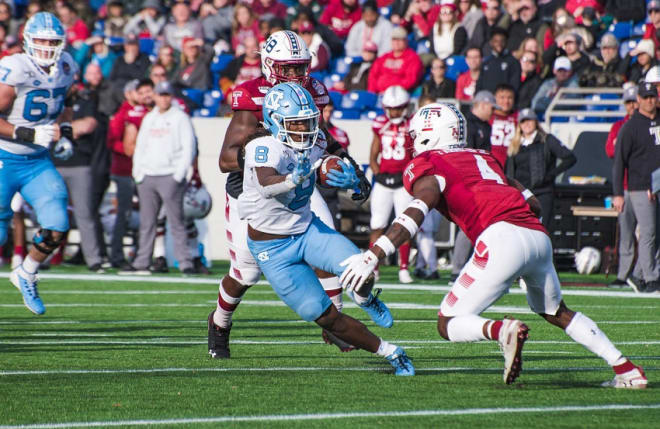 Michael Carter ran for 3,404 yards during his Carolina career.