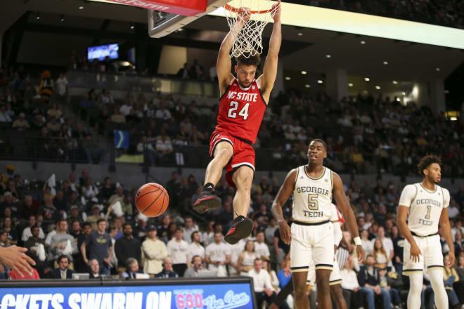 NC State Wolfpack basketball Devon Daniels