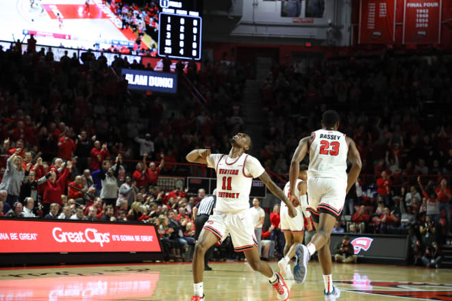 Western Kentucky knocked off then-undefeated Arkansas on Saturday night at E.A. Diddle Arena.