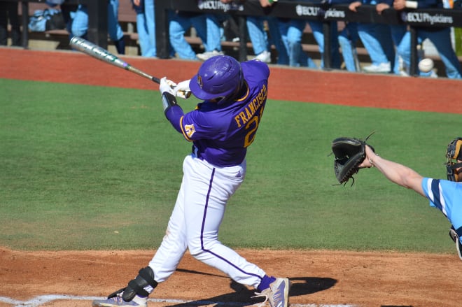 (8)East Carolina lost a key in-state and national matchup Tuesday night in Chapel Hill to 11th ranked UNC.