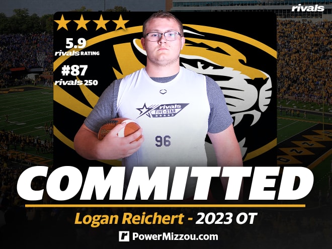 Mizzou has landed the commitment of Rivals250 OL Logan Reichert