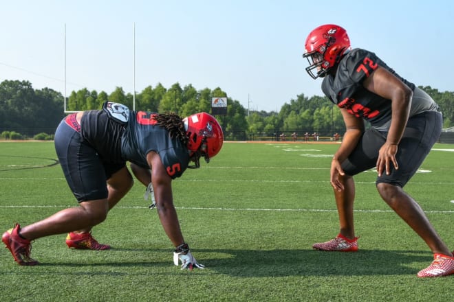 Maumelle features two future Razorbacks in DE Nico Davillier and OT Andrew Chamblee.