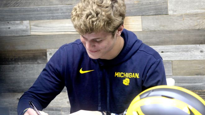 Michigan Wolverines football freshman quarterback J.J. McCarthy has over 64,000 followers on Instagram.