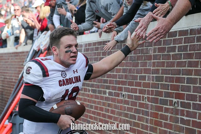 Gamecockcentral South Carolina Qb Jake Bentley Officially Out For The Season