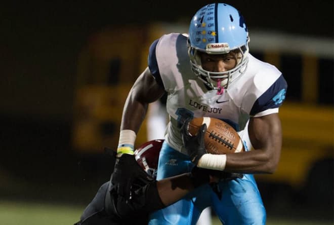 Lovejoy, GA, WR Jerrod Means committed to play football at UNC on Monday evening.