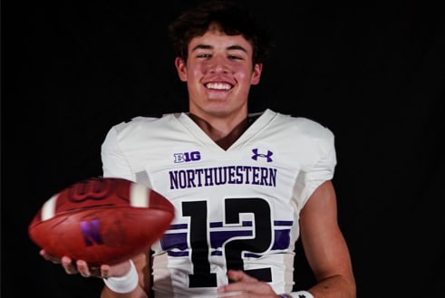 QB Aidan Gray is one of four Illinoisans in NU's class.