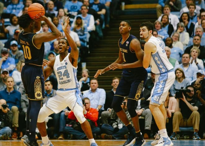 UNC needed a big-time defensive performance against Notre Dame's best player Tuesday and got it from Kenny Williams.