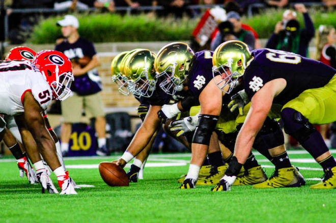 A win at No. 3 Georgia on Saturday would help raise Notre Dame one step from the top tier.