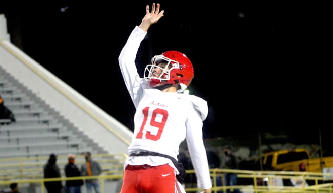 In-state specialist Tommy Doman is committed to Michigan Wolverines football recruiting.