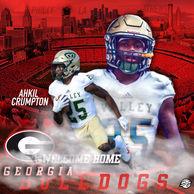 Akhil Crumpton's coach says Georgia is getting a dynamic returner.