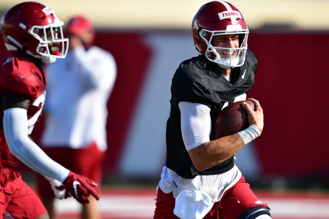 Feleipe Franks is Arkansas' presumed starting quarterback for 2020.