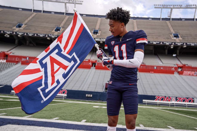 2023 receiver Malachi Riley made visits to Arizona on consecutive weekends back in January.