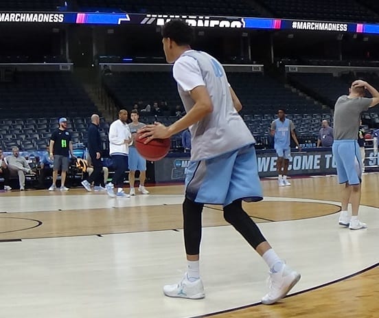 Videos of the Tar Heels open workout at FedExForum the day before taking on Butler in the Sweet 16.