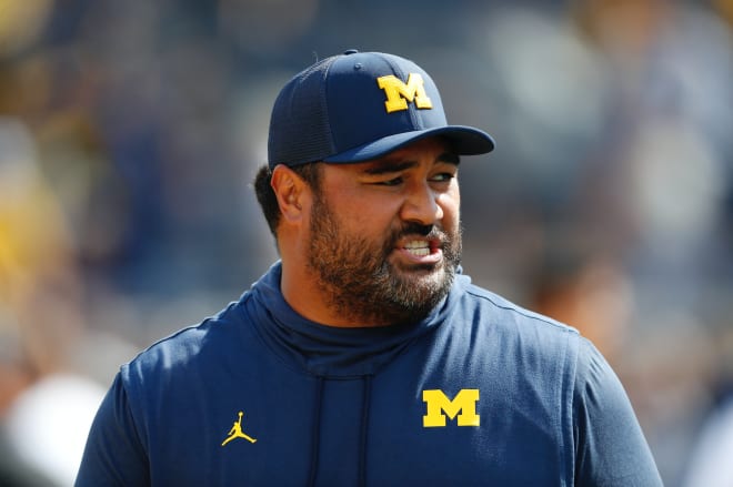 Michigan Wolverines football defensive line coach Shaun Nua is entering his third year on the job.