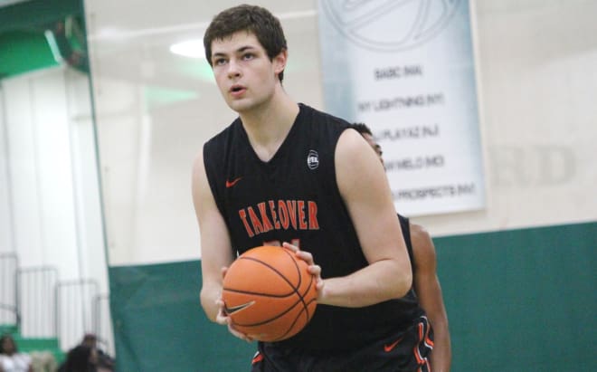 Notre Dame is a top school for big man Hunter Dickinson.