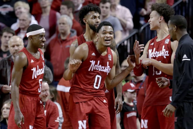 Nebraska turned a seven-point first-half deficit into a 79-56 blowout of Oklahoma State in Sioux Falls, S.D., on Sunday.