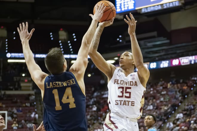 Matthew Cleveland had his third straight double-double on Wednesday night.