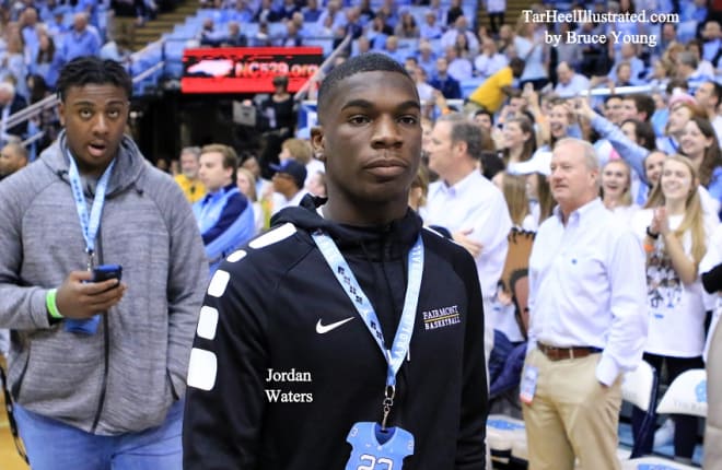 Fresh off of his Junior Day visit, Fairmont, NC, WR Jordan waters holds UNC in very high esteem.