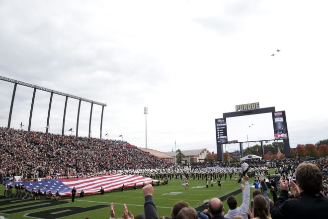 Among the changes to the schedule: Purdue will play host to Nebraska instead of travelling to Lincoln.