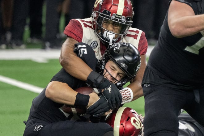 Oklahoma linebacker Nik Bonitto