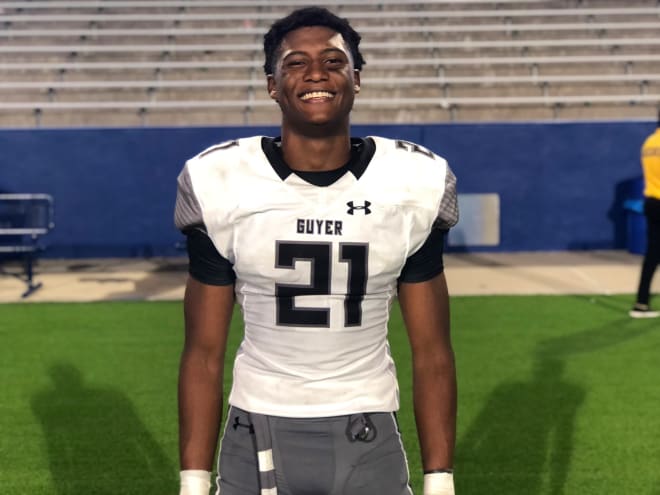 2023 4-star DB Ryan Yaites is one of several talented prospects at Denton Guyer that Texas is recruiting.