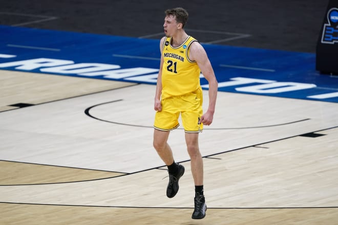 Former Michigan Wolverines basketball wing Franz Wagner was projected to be selected No. 13 overall to the Indiana Pacers in CBS Sports' latest mock draft.