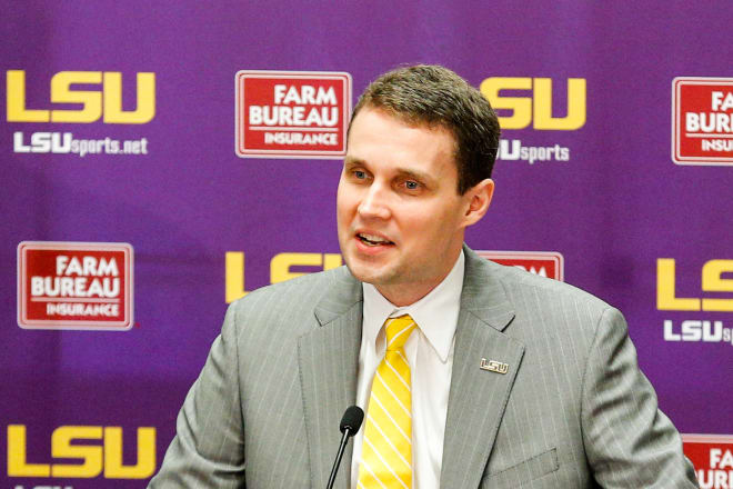Will Wade at his introductory press conference Wednesday