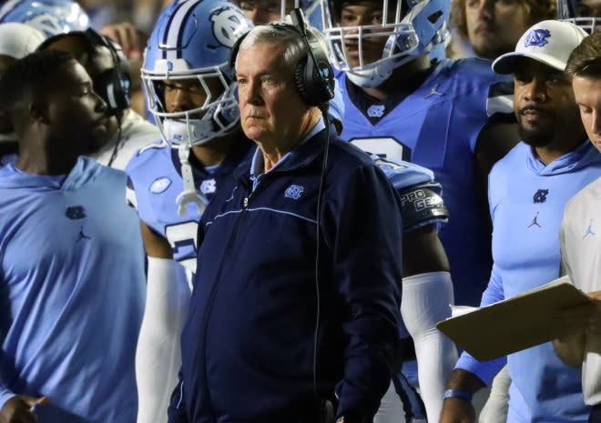 UNC Coach Mack Brown has warned his team about getting complacent with their 6-0 start and No. 10 ranking.
