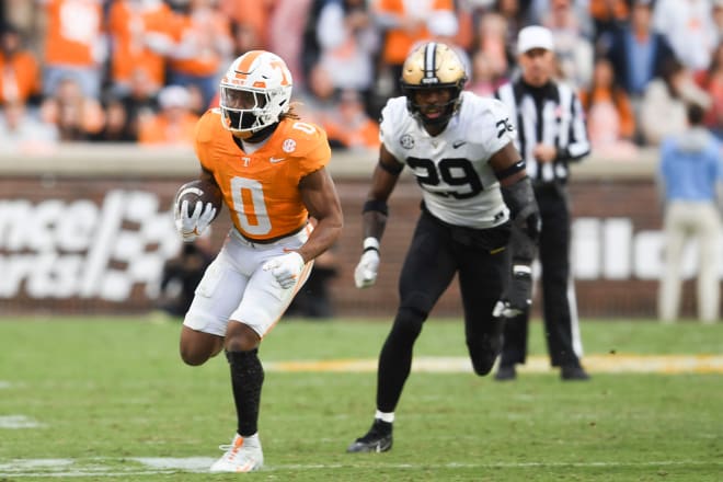 a game between Tennessee and Vanderbilt at Neyland Stadium in Knoxville, Saturday, Nov. 25, 2023.