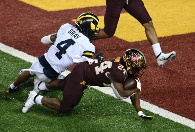 Michigan Wolverines football CB Vincent Gray